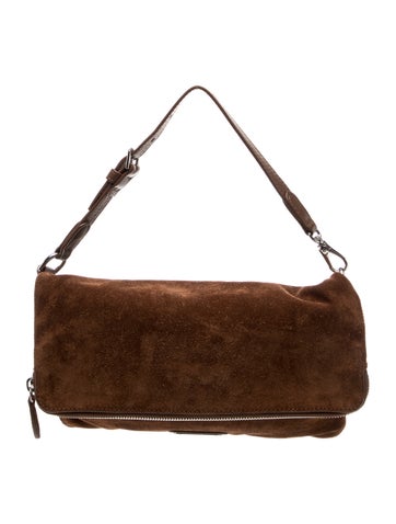 Suede Shoulder Bag