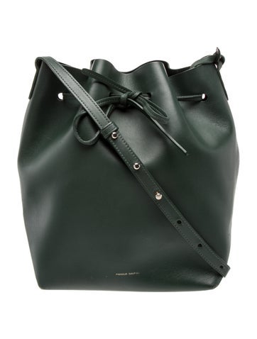 Mansur Gavriel Leather Bucket Bag