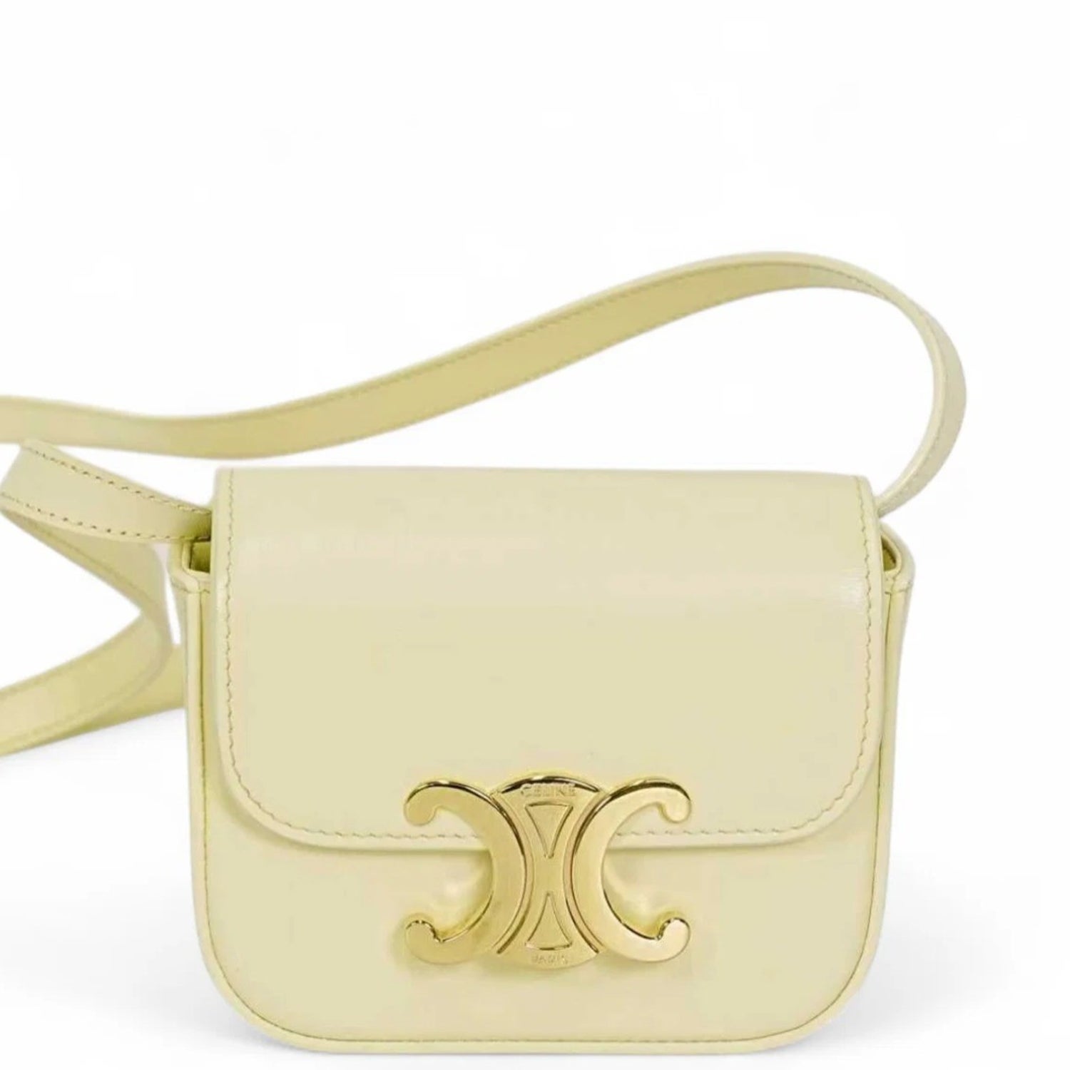 Celine Calfskin Claude Shoulder Bag Mini