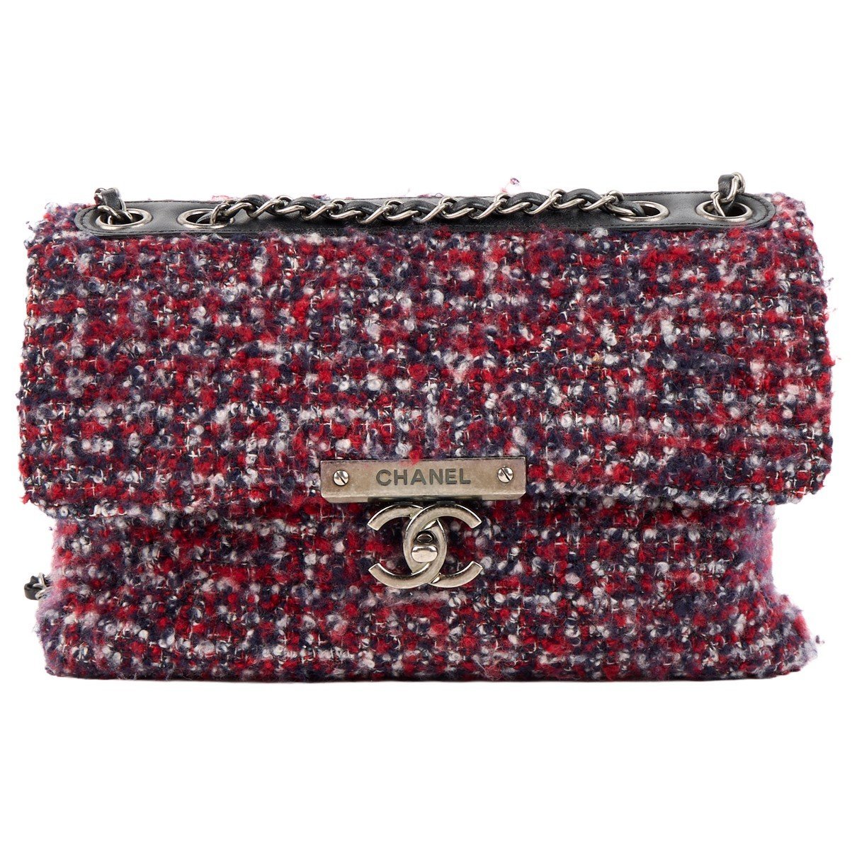 Tweed crossbody bag