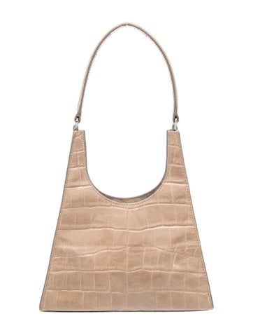 Embossed Leather Shoulder Bag