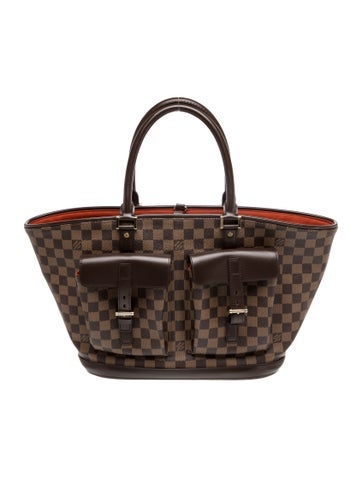 Damier Ebene Damier Ebene Manosque Tote GM