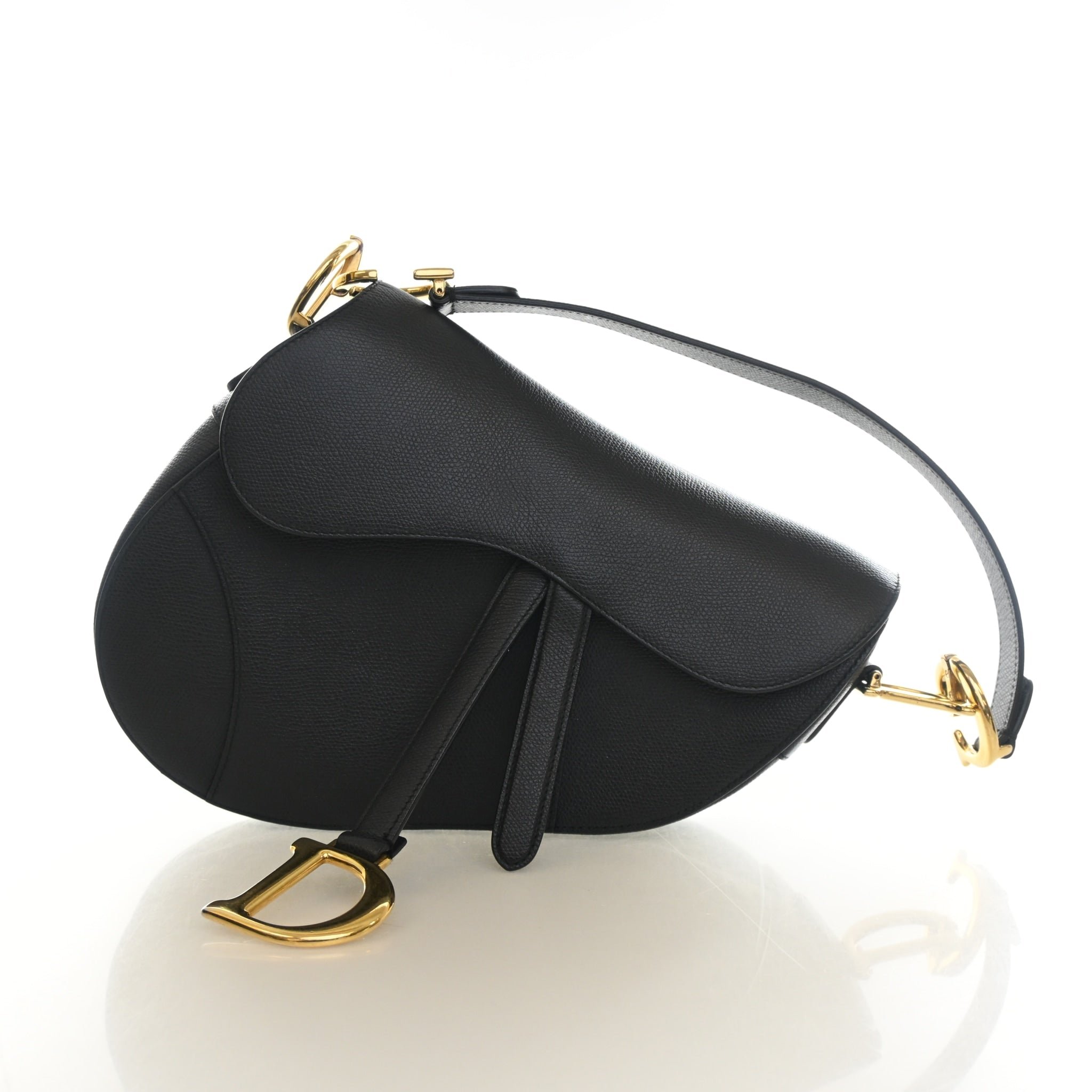 Dior Christian Dior Medium Calfskin Saddle Bag