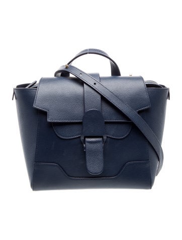 Senreve Leather Top Handle Bag