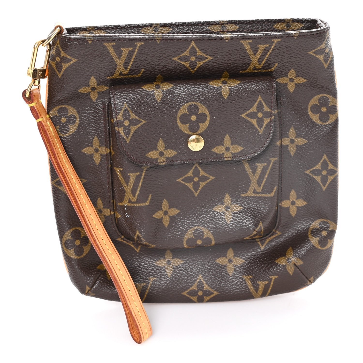 Louis Vuitton Monogram Partition Wristlet