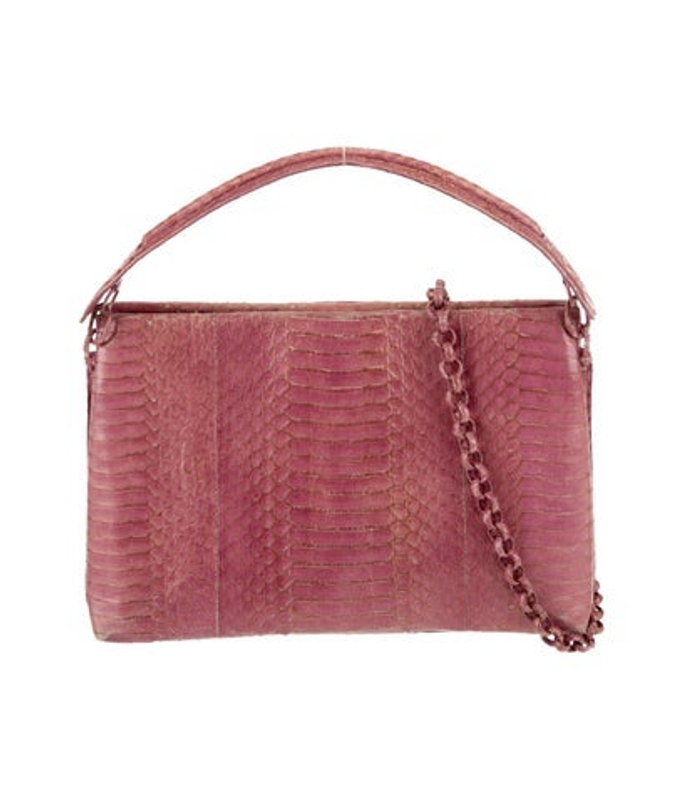 Nancy Gonzalez Gonzalez Python Top Handle Bag