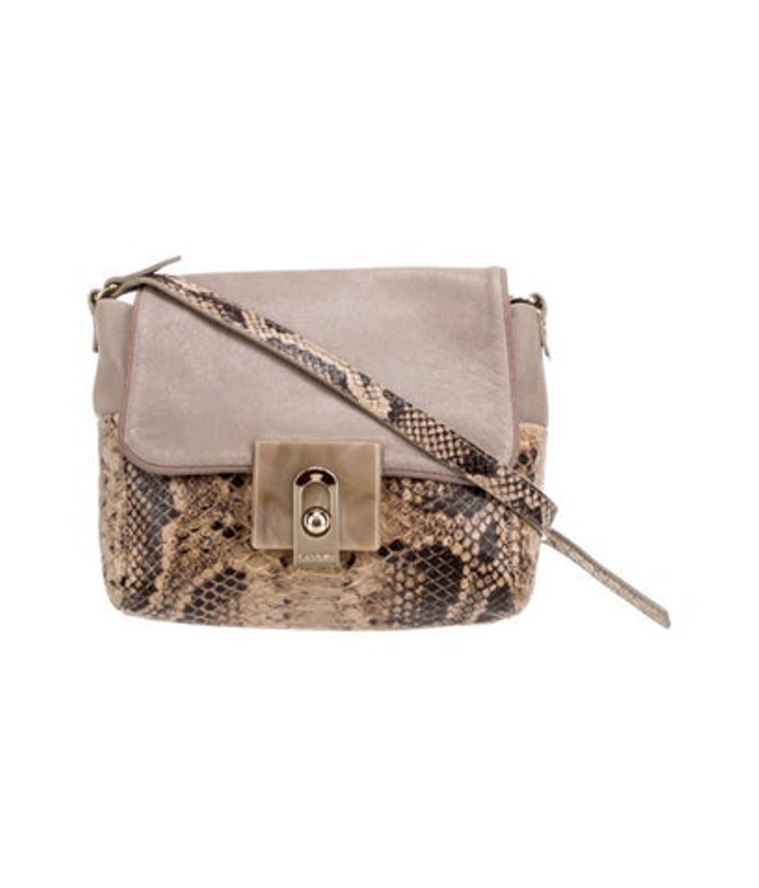 Lanvin Leather Crossbody Bag