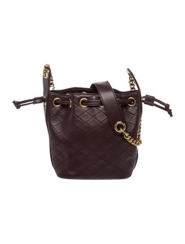 Leather quilted Mini