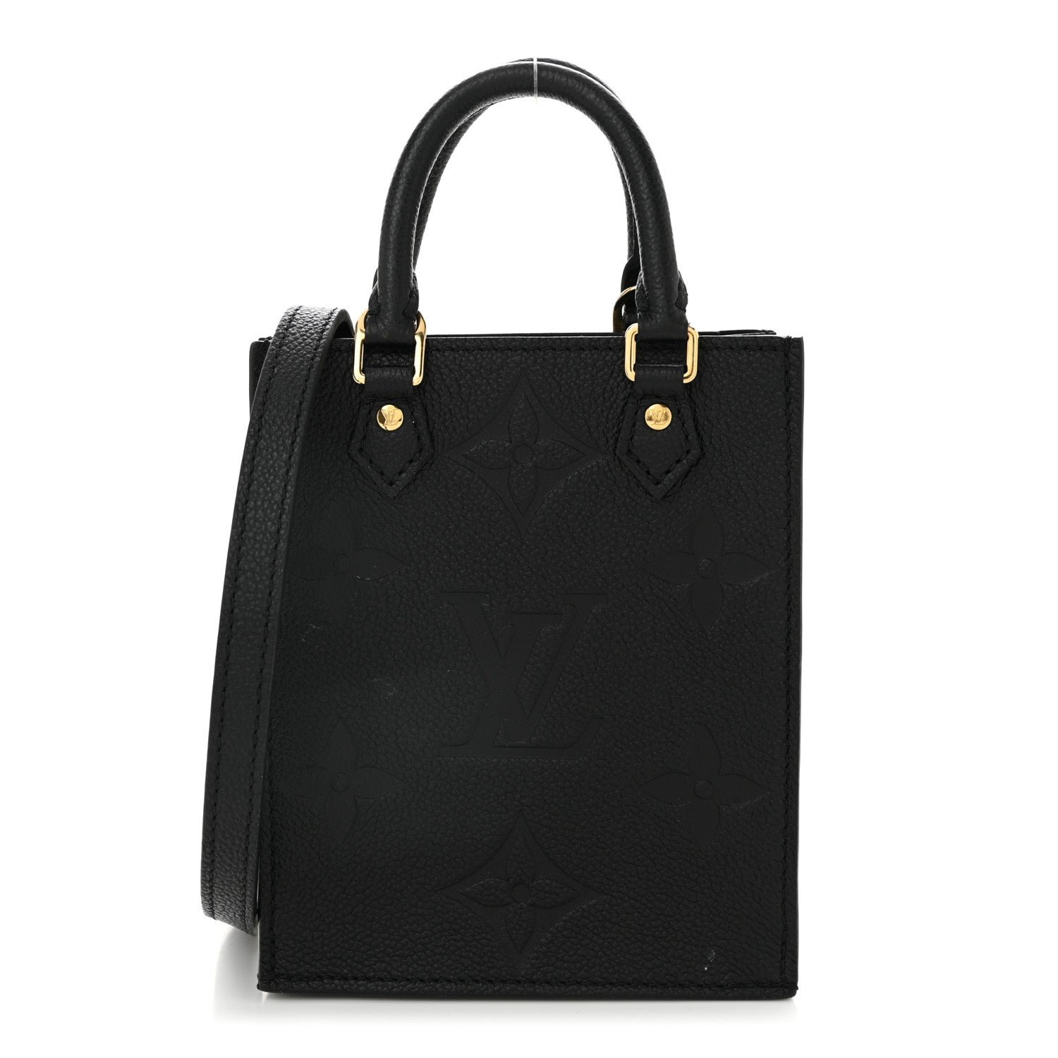 Louis Vuitton Empreinte Monogram Giant Petit Sac Plat Black