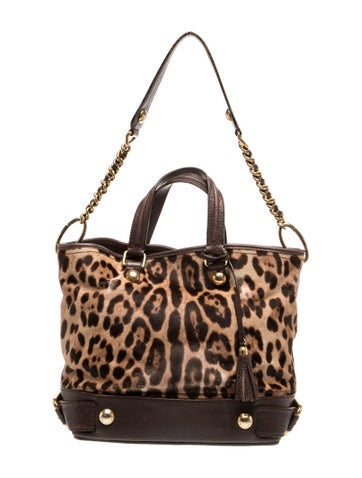 Ponyhair Top Handle Bag