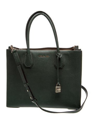 Michael Kors Leather Top Handle Bag