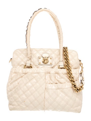 Quilted Top Handle Bag