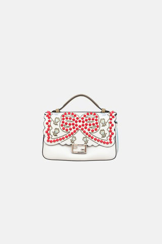 Studded Double Baguette Bag