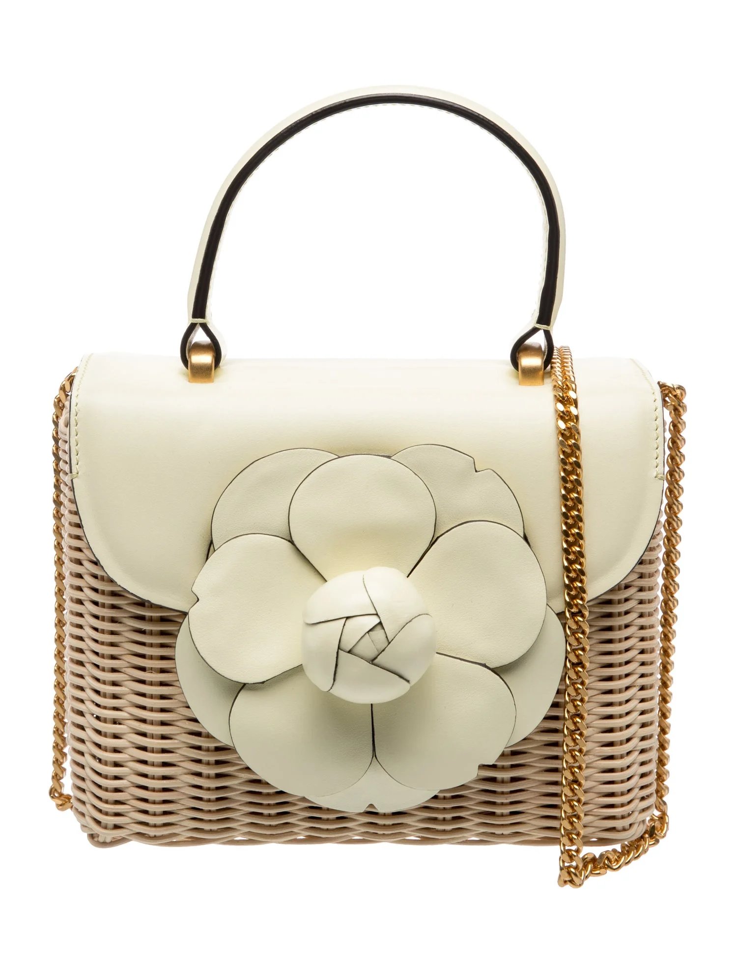 Leather Top Handle Bag