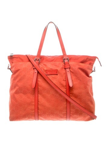 GG Nylon GG Nylon Satchel Medium