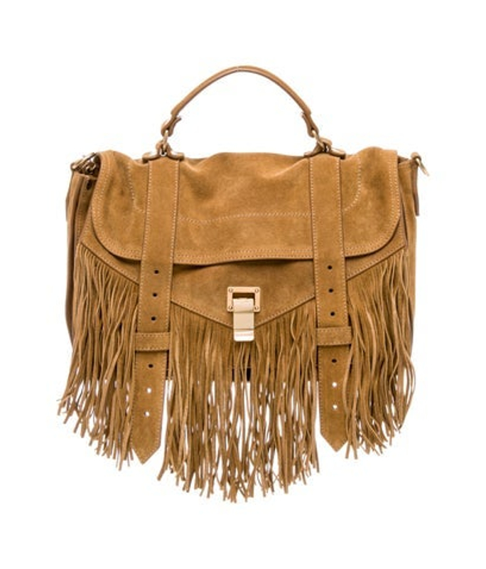Proenza Schouler Schouler Suede Top Handle Bag