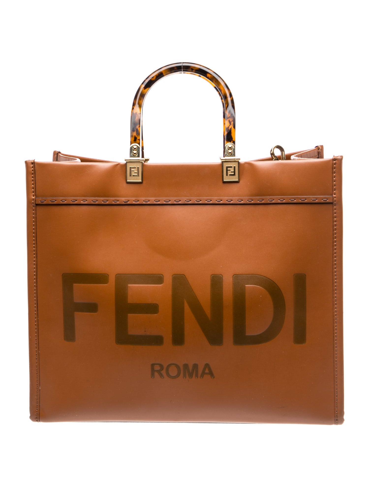 Leather Sunshine Medium Tote bag Medium