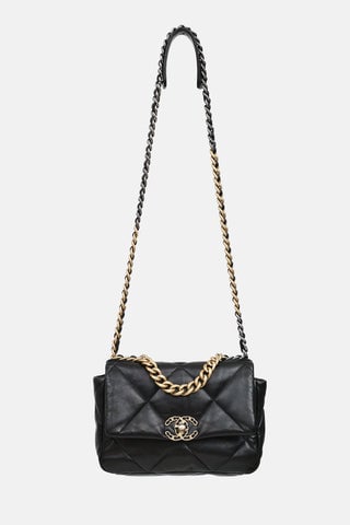 19 Small Quilted Flap Bag