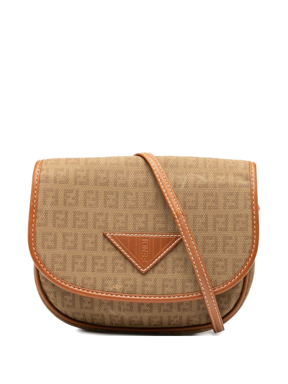 Fendi 20th Century Mini Zucchino Canvas crossbody bag