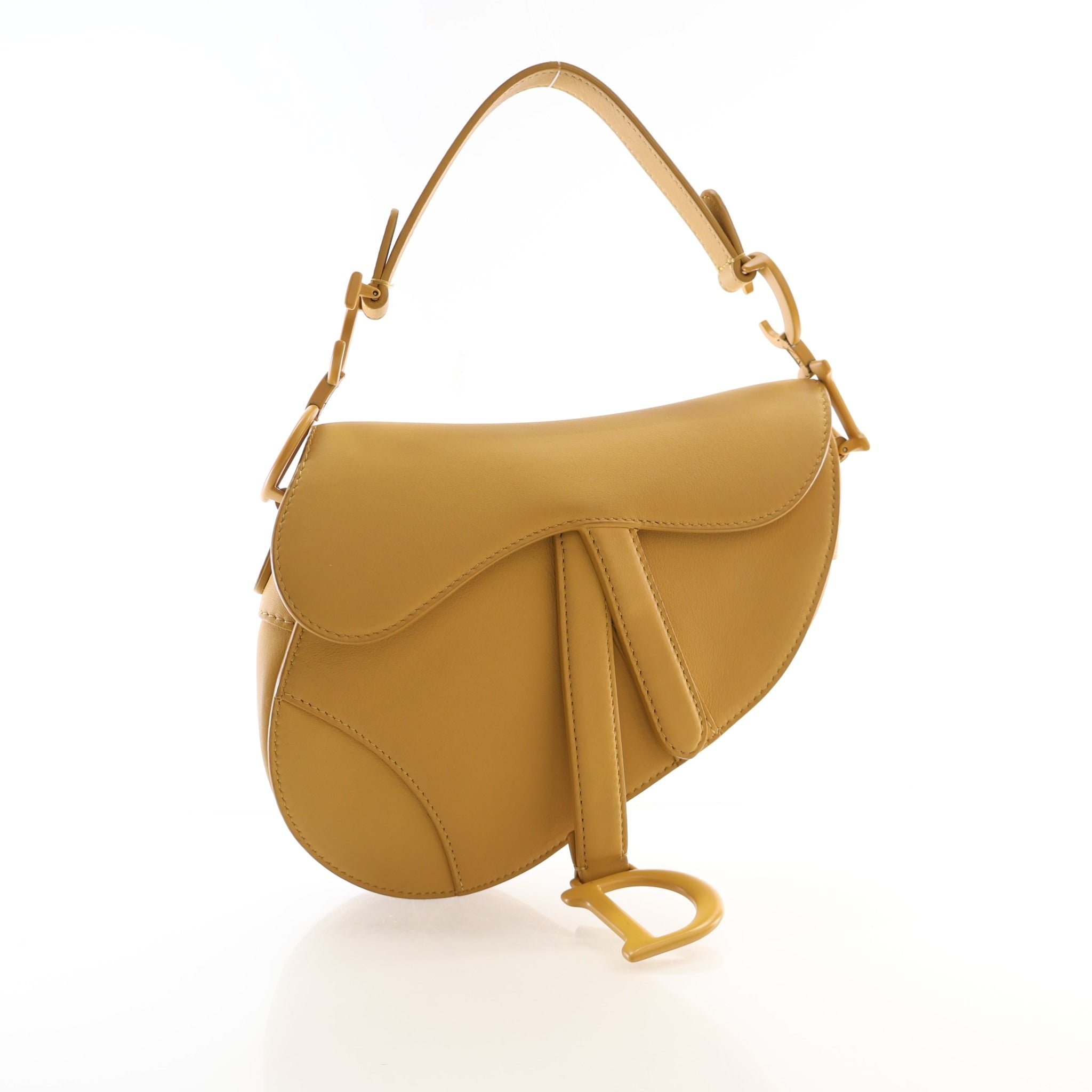 Christian Dior Mini Calfskin Ultra Matte Saddle Bag