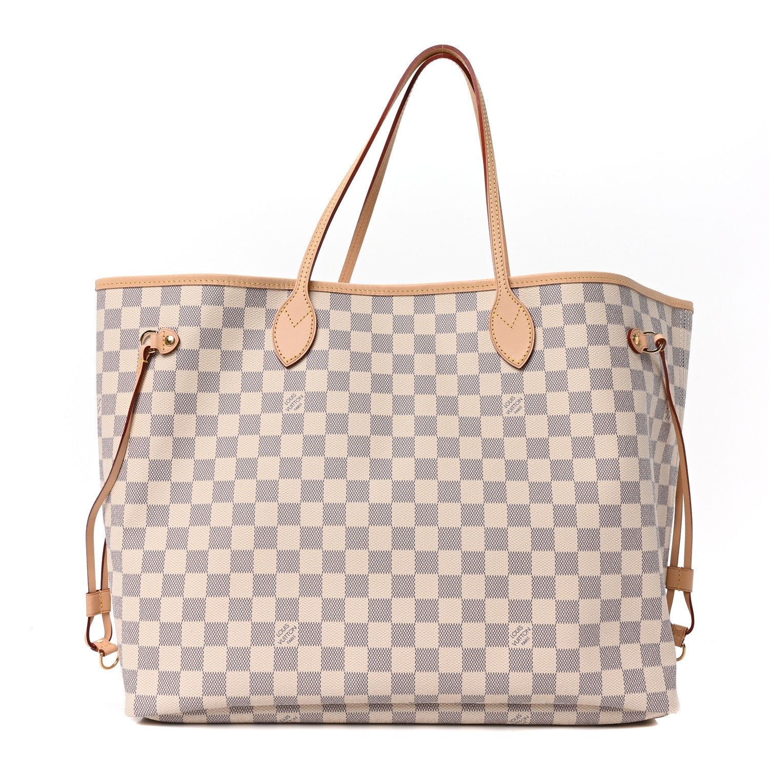 Louis Vuitton Damier Azur Neo Neverfull GM Rose Ballerine