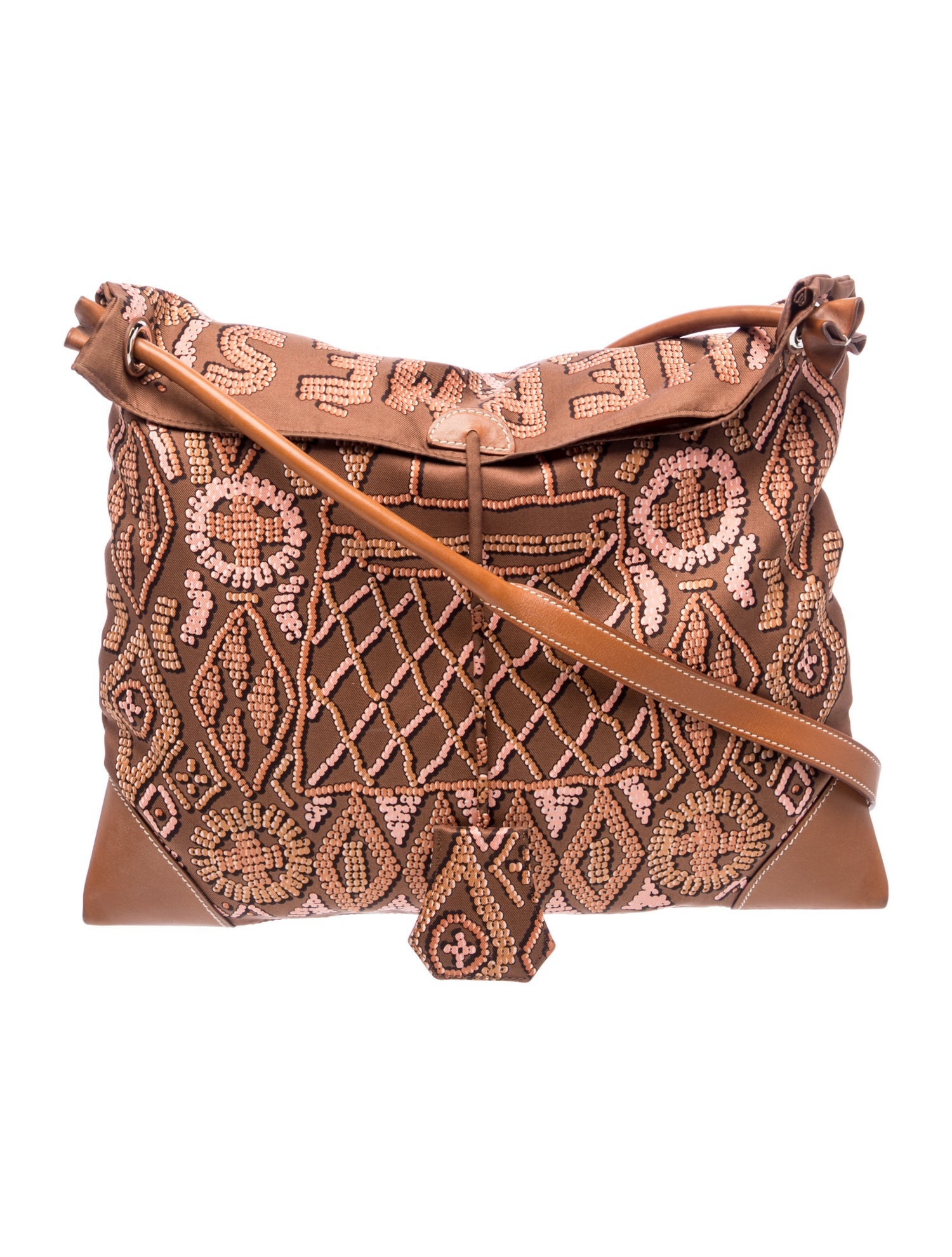Hermes Silk Barenia Kelly En Perles Silky City 33