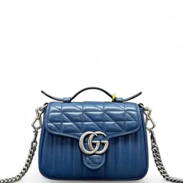 Calfskin GG Marmont Mini