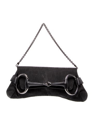 GG Canvas Horsebit Chain Vintage