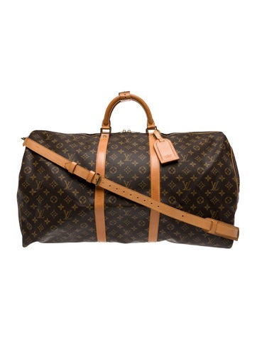 LV Monogram Keepall Bandouliere 55