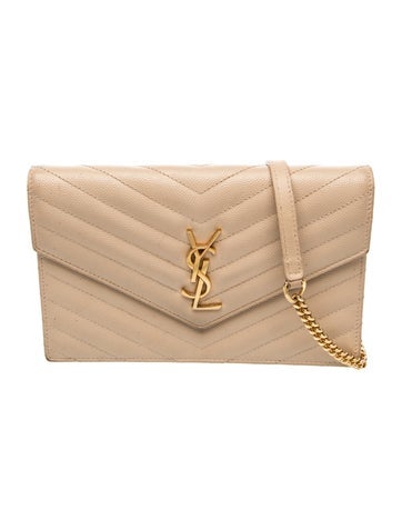 Chevron Cassandre Envelope Chain Wallet