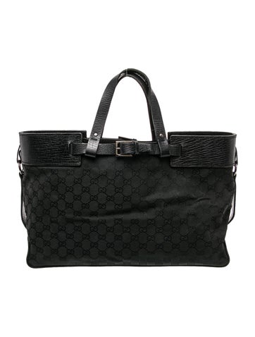 GG Canvas Weekender Bag