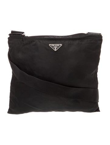 Tessuto Nylon Messenger Bag