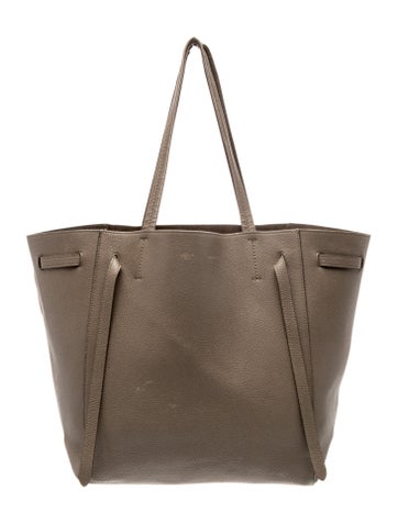 Leather Cabas Phantom w/Belt Small