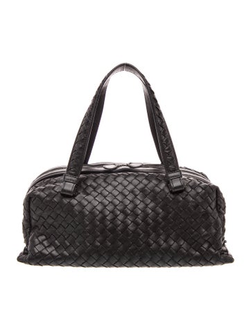 Intrecciato Top Handle Bag Vintage