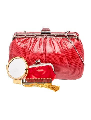 Snakeskin Evening Bag