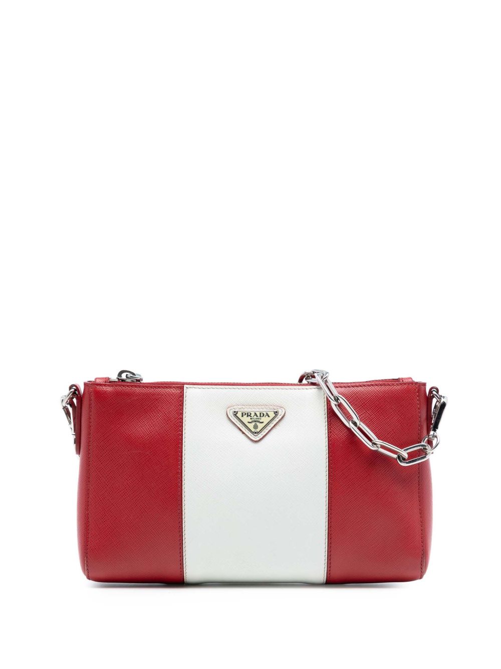 2000-2013 Bicolor Saffiano Lux crossbody bag