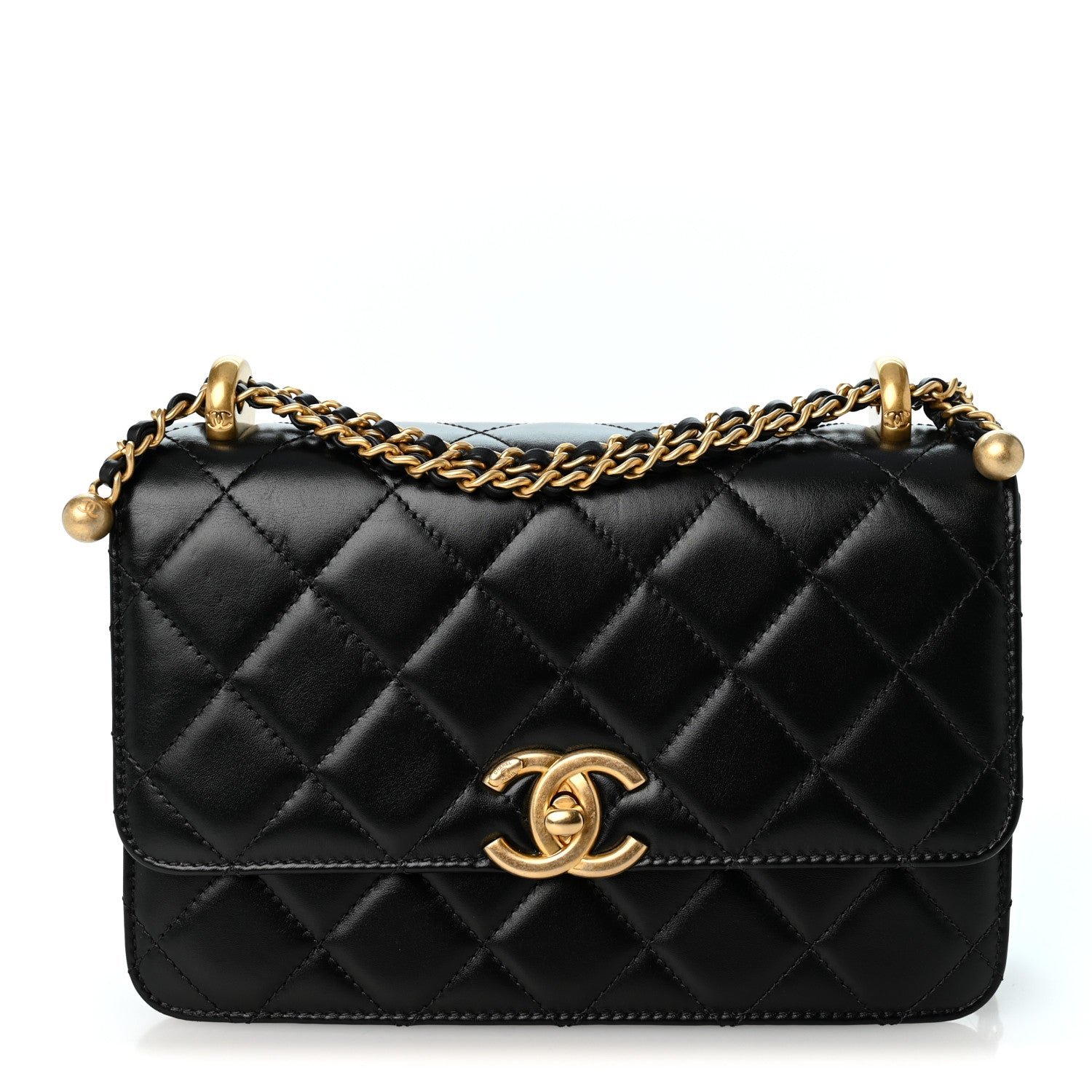 Chanel Calfskin Quilted Perfect Fit Flap Black
