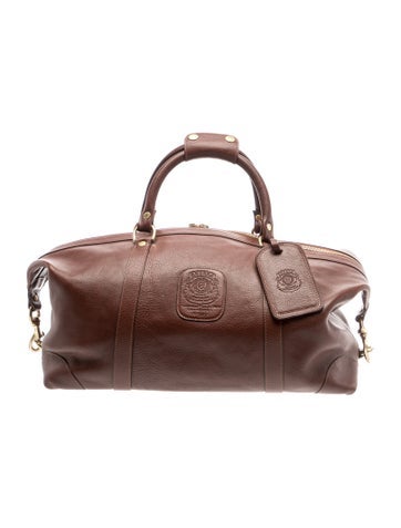 Leather Weekender Bag