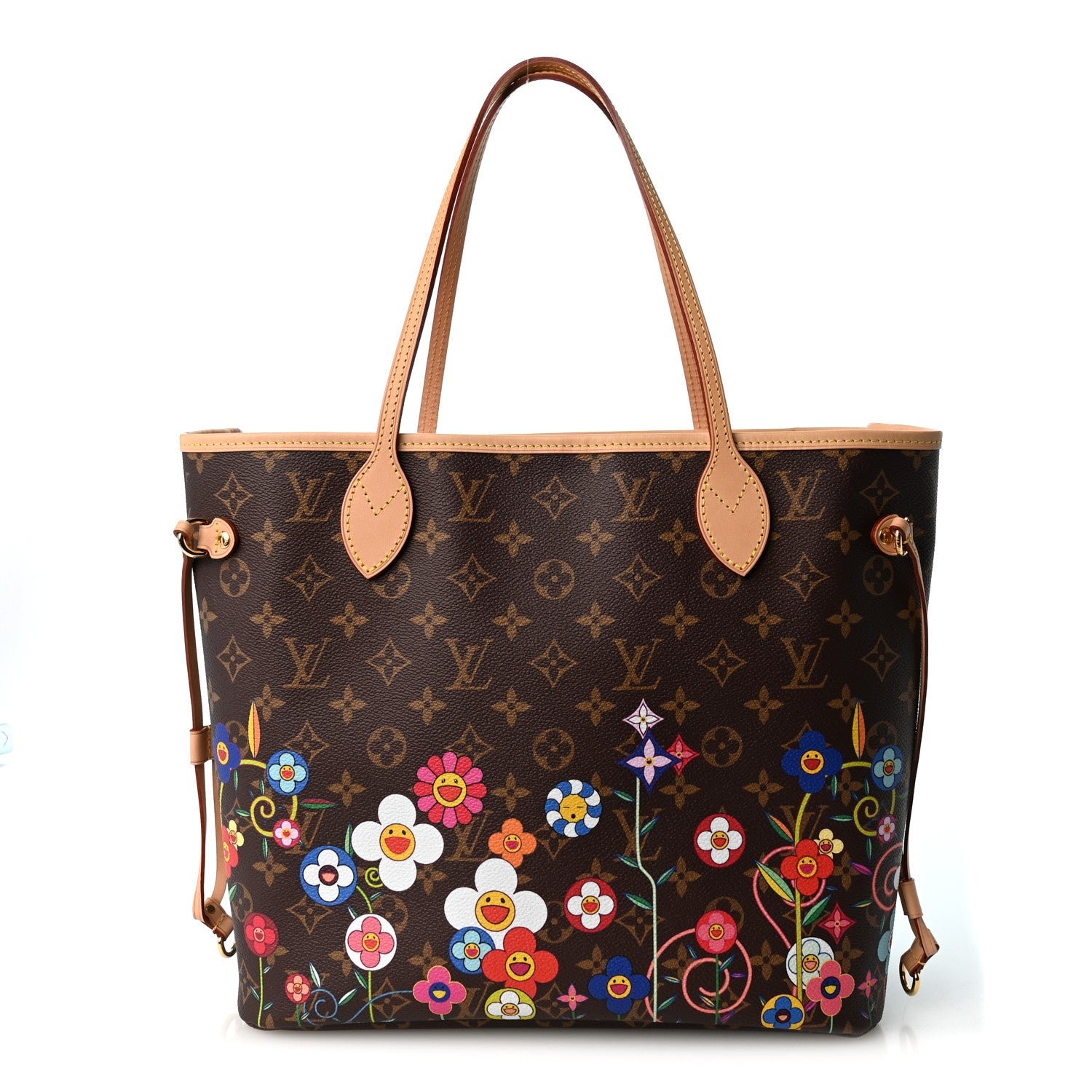 Louis Vuitton LV X TM Monogram Flowers Neverfull MM