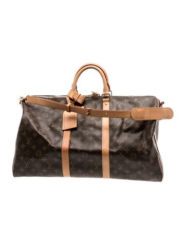 LV Monogram Keepall Bandouliere 55