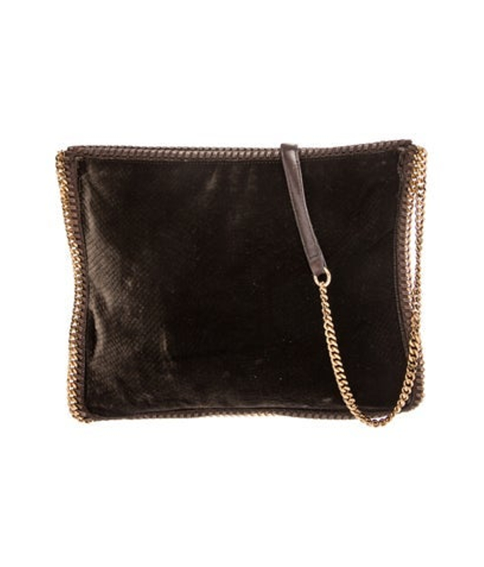 Stella McCartney Mccartney Velvet Clutch