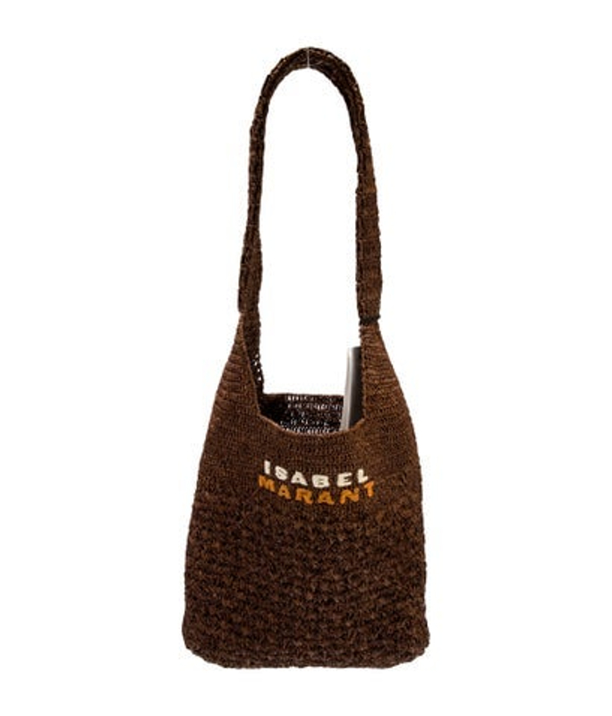 Isabel Marant Marant Raffia Shoulder Bag W Tags