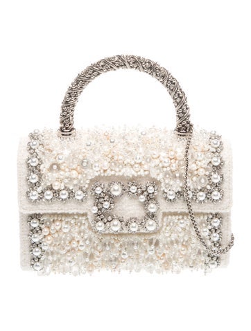 Roger Vivier Sequins Jewel Efflorescence Mini