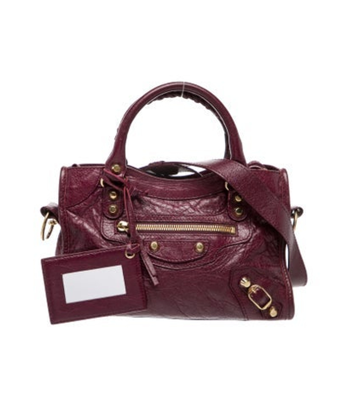 Balenciaga Leather Motocross City Giant Mini