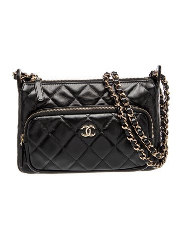 Quilted Mini Clutch w/ Chain