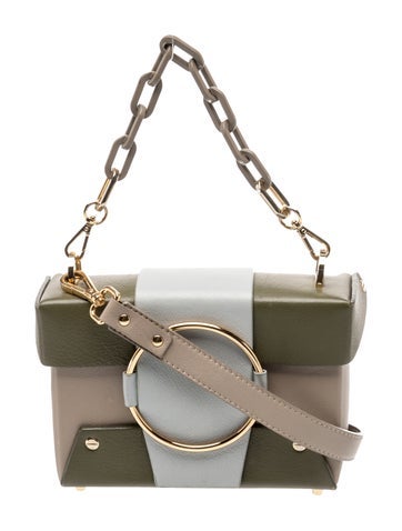 Leather Top Handle Bag