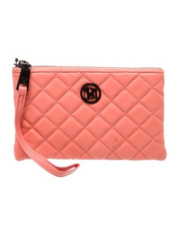 Badgley Mischka Leather Clutch