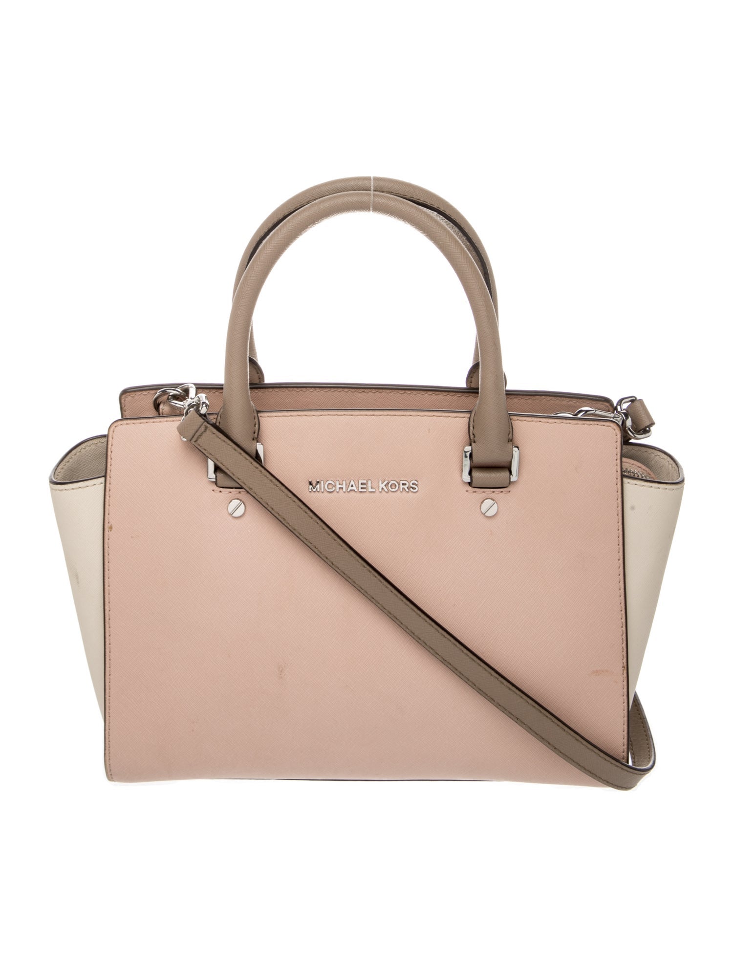 Leather Top Handle Bag
