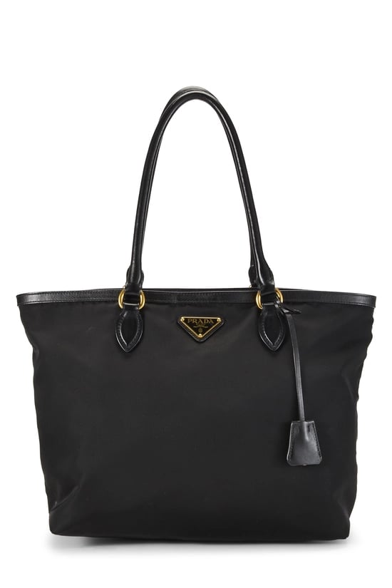 Black Nylon Handbag