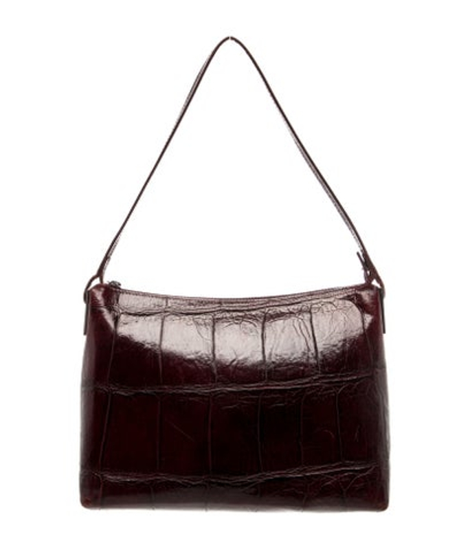 Etro Embossed Leather Shoulder Bag